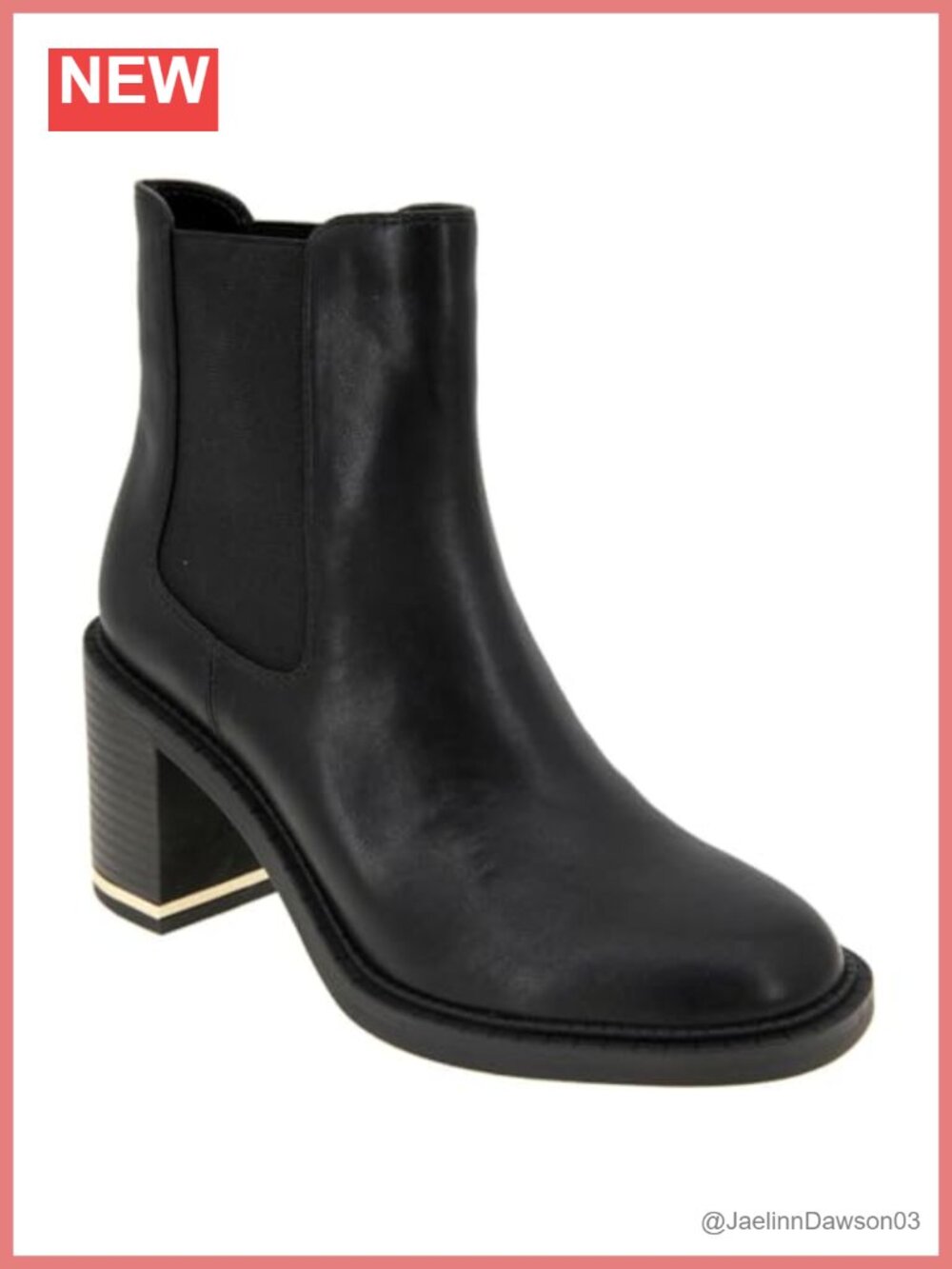 Faux Leather Slip-On Ankle Booties with Padded Footbed